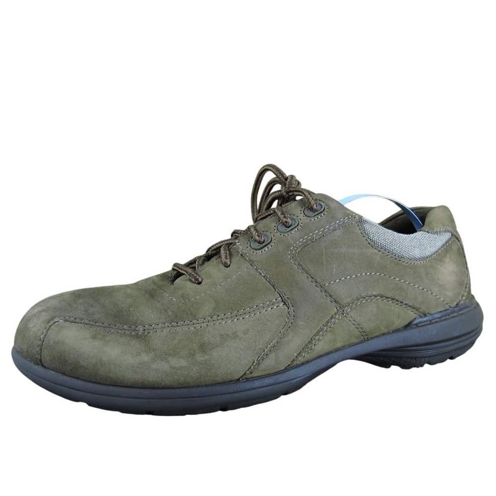 Abeo Men‎ Mason Sneaker Brown Leather Size 8.5 Medium Gently Used 2025